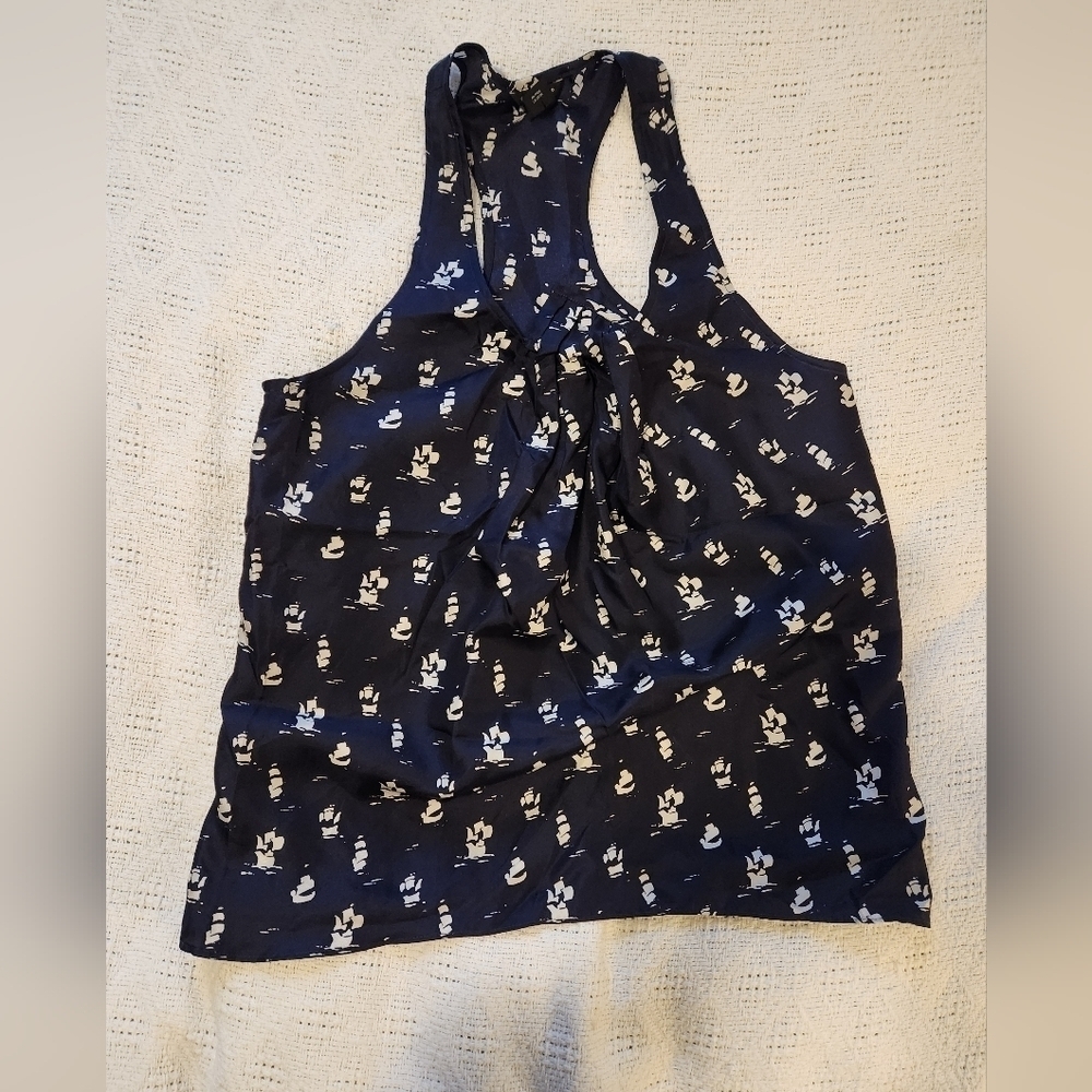 Club Monaco silk women's tank